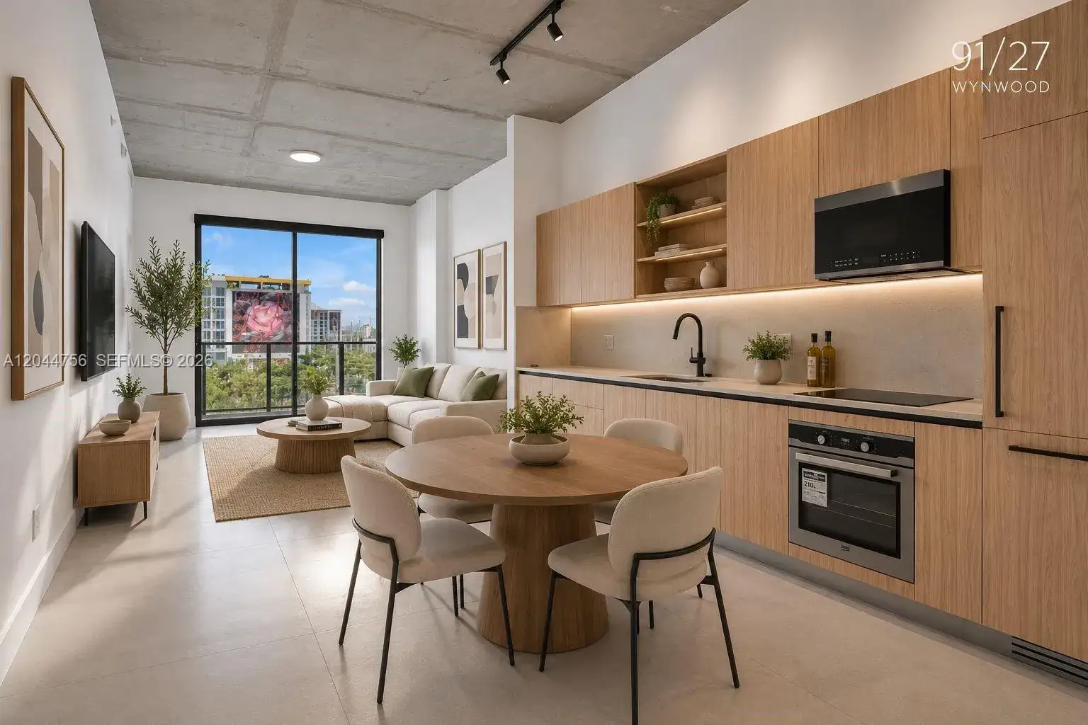 2 bedroom 2 bath Residential Lease for rent at 91 NW 27th St # 202, Miami FL 33127