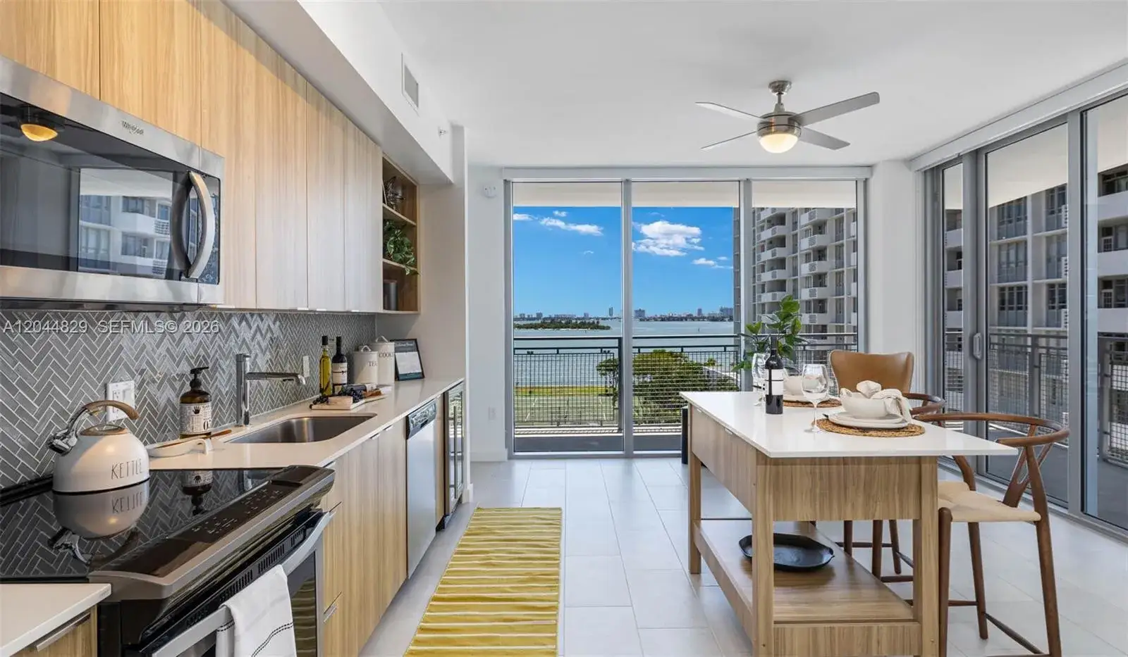 2 bedroom 2 bath Residential Lease for rent at 2150 N Bayshore Dr # 1602, Miami FL 33137