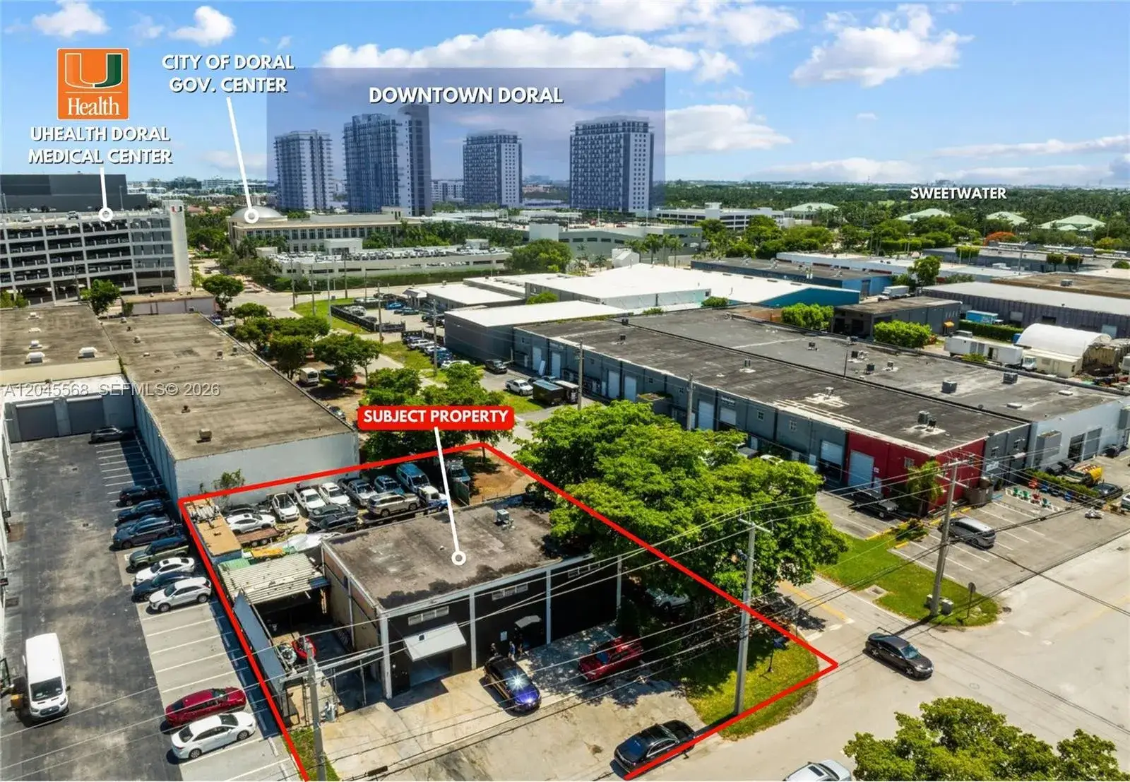 Commercial Sale for sale at 5571 NW 84th Ave, Doral FL 33166