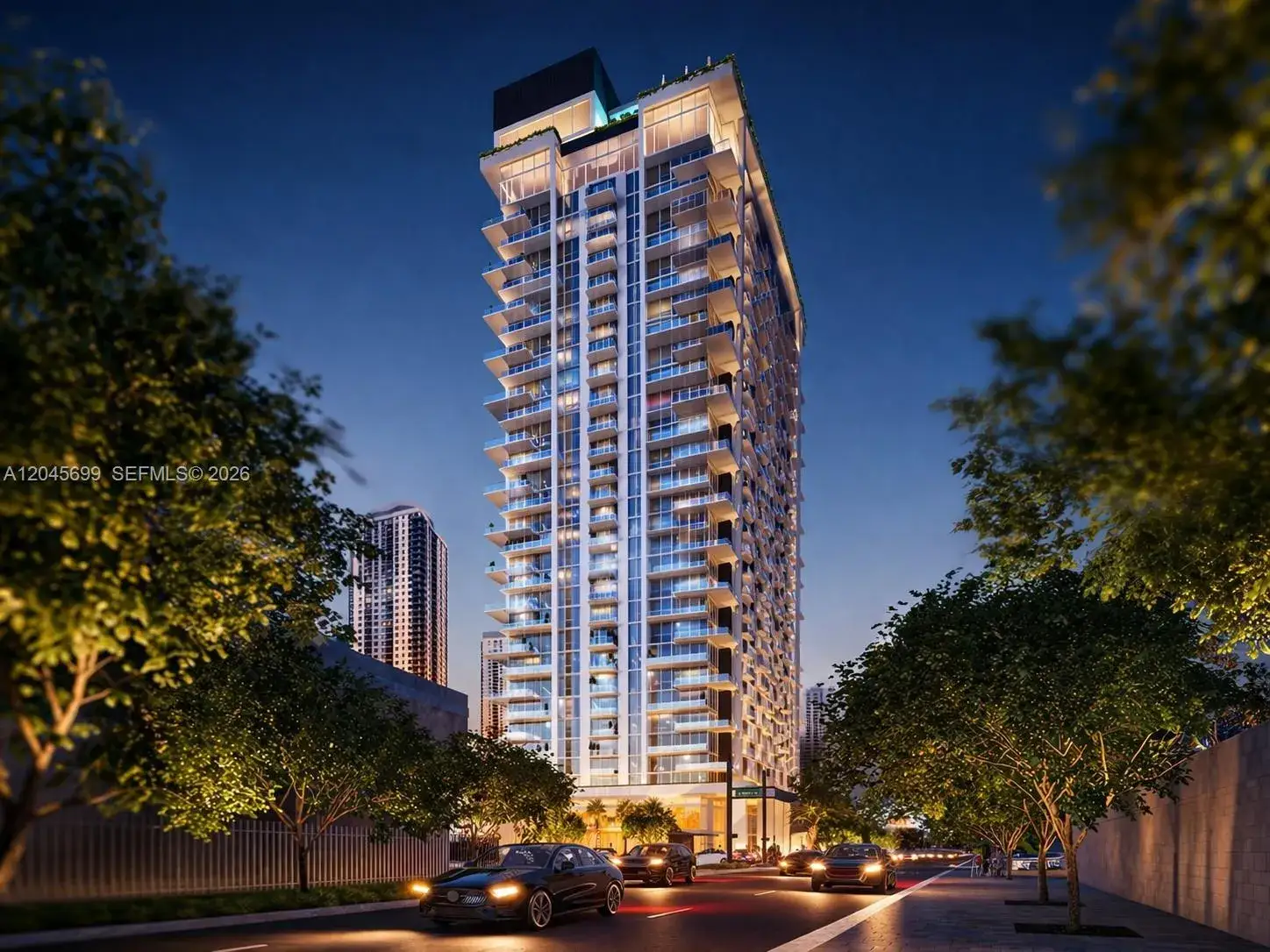 1 bath Residential Lease for rent at 11 NE 6th St # 2102, Miami FL 33132