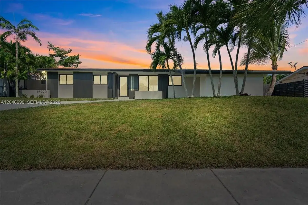 4 bedroom 2 bath Residential for sale at 15920 SW 105th Ave, Miami FL 33157