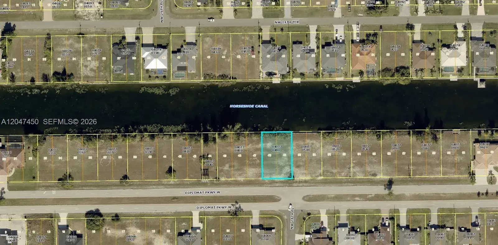 Land/Boat Docks for sale at 2829 Diplomat Pkwy W, Cape Coral FL 33993