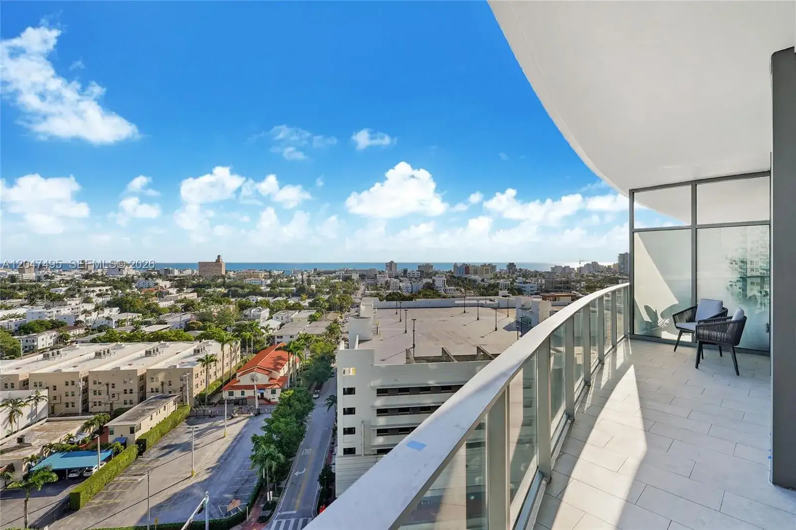 1 bedroom 1 bath Residential Lease for rent at 500 Alton Rd # 1506, Miami Beach FL 33139