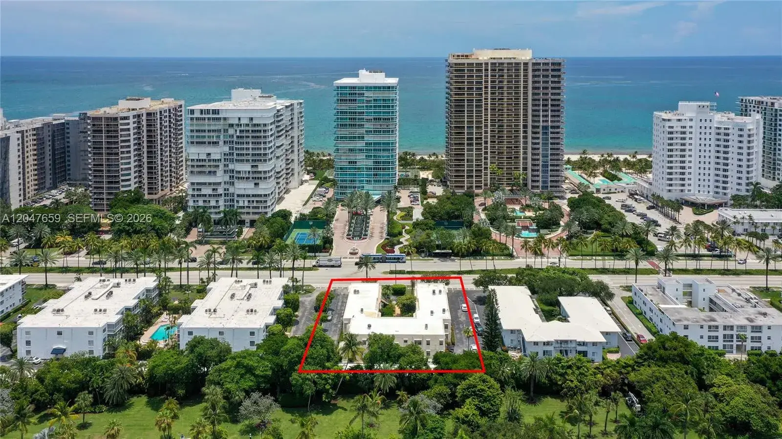 3 bedroom 2 bath Residential Lease for rent at 9940 Collins Ave # 10, Bal Harbour FL 33154
