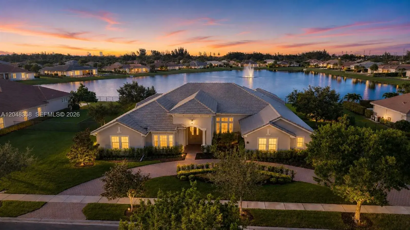 5 bedroom 4 bath Residential for sale at 5301 S Sterling Ranch Cir, Davie FL 33314