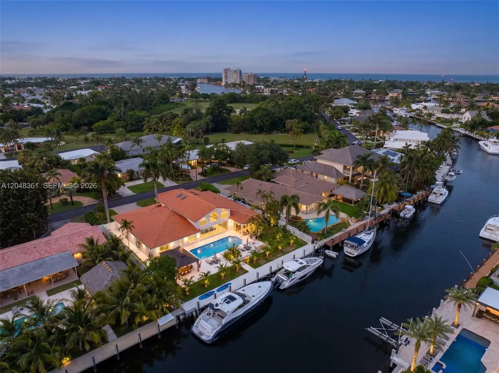 4 bedroom 5 bath Residential for sale at 2770 NE 23rd Pl, Pompano Beach FL 33062