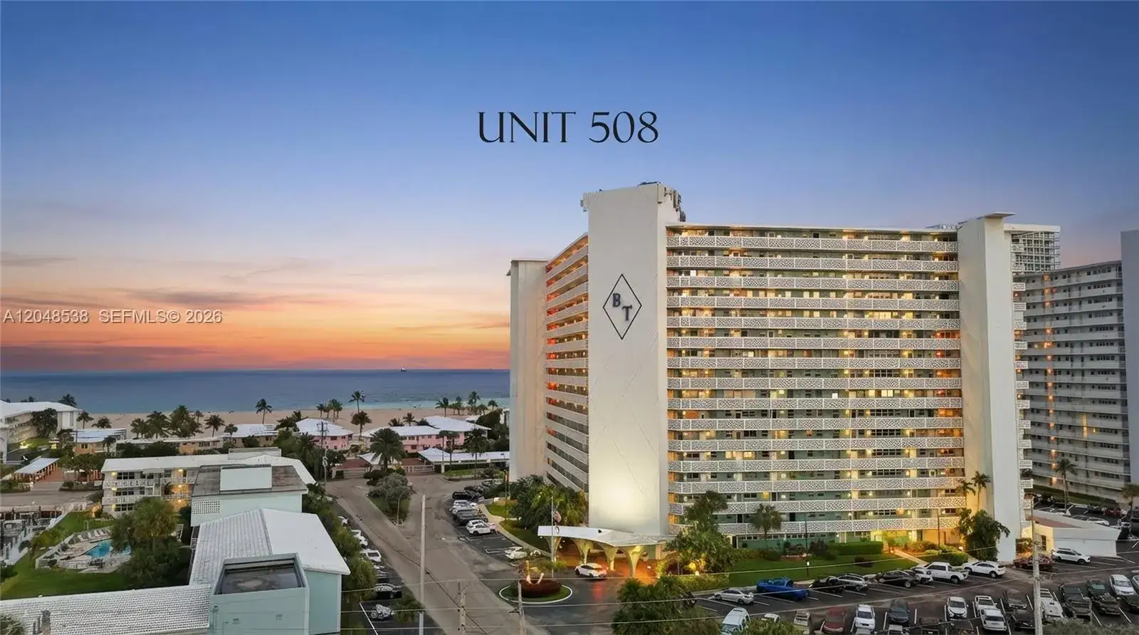 1 bedroom 1 bath Residential for sale at 1900 S Ocean Dr # 508, Fort Lauderdale FL 33316