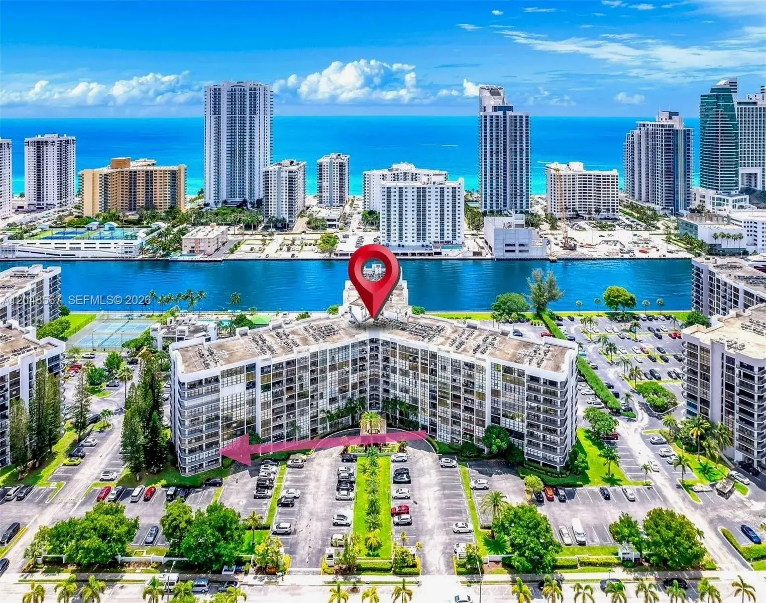 2 bedroom 2 bath Residential Lease for rent at 800 Parkview Dr # 230, Hallandale Beach FL 33009
