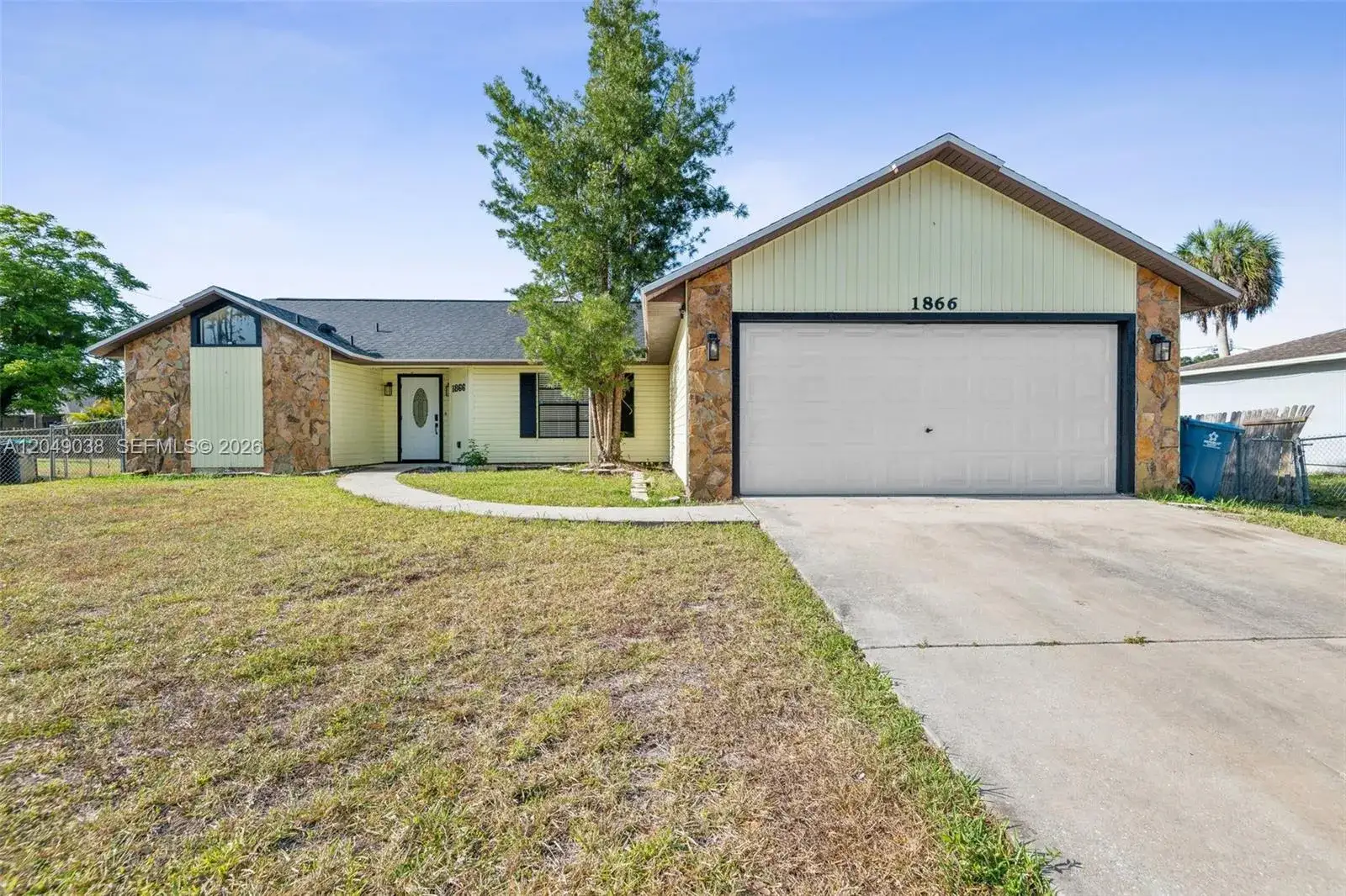 3 bedroom 2 bath Residential Lease for rent at 1866 NW Delki Street # 0, Palm Bay FL 32907
