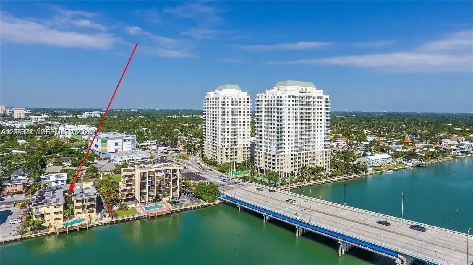 1 bedroom 1 bath Residential Lease for rent at 7845 NE Bayshore Ct # 8, Miami FL 33138