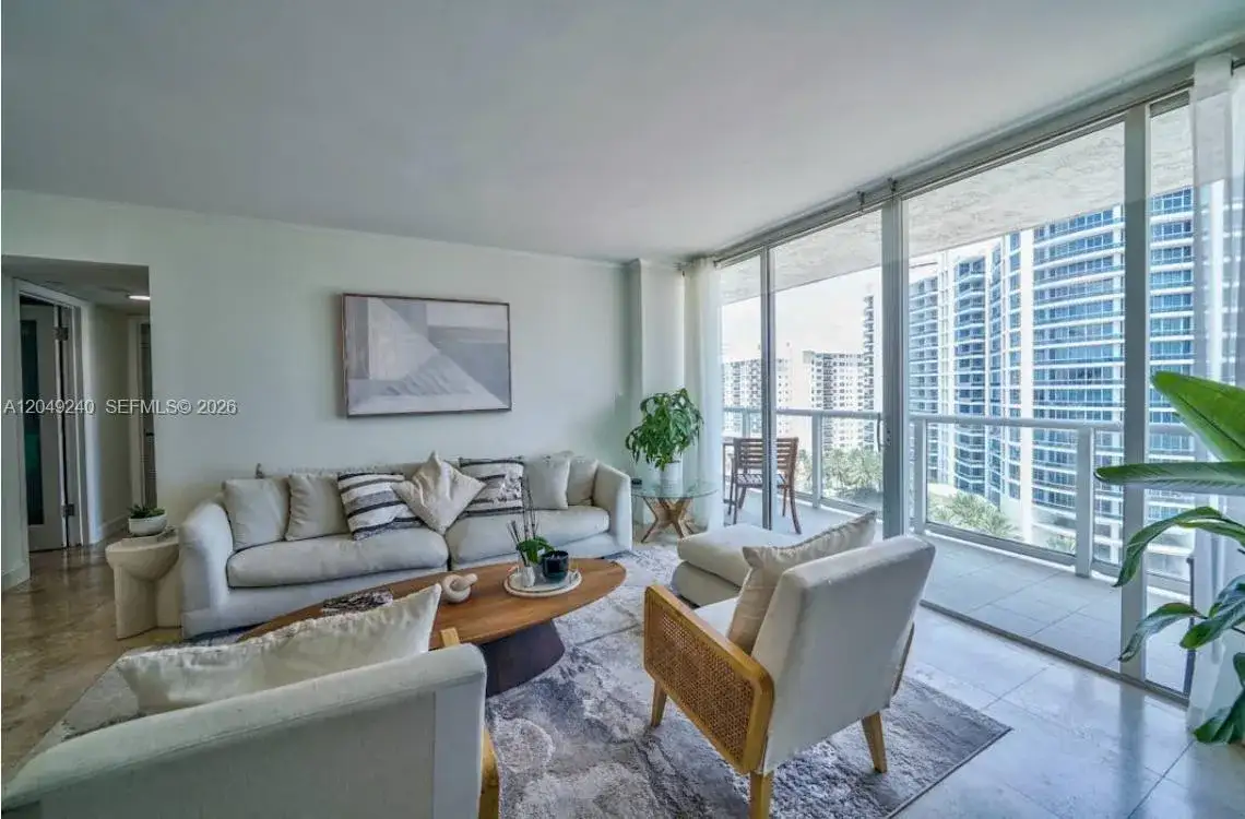 2 bedroom 2 bath Residential Lease for rent at 5900 Collins Ave # 1406, Miami Beach FL 33140