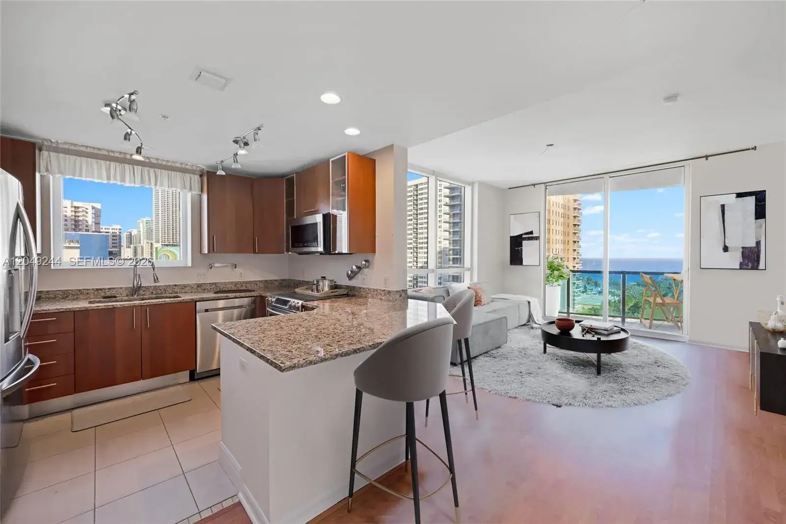 2 bedroom 2 bath Residential Lease for rent at 1945 S Ocean Dr # 714, Hallandale Beach FL 33009