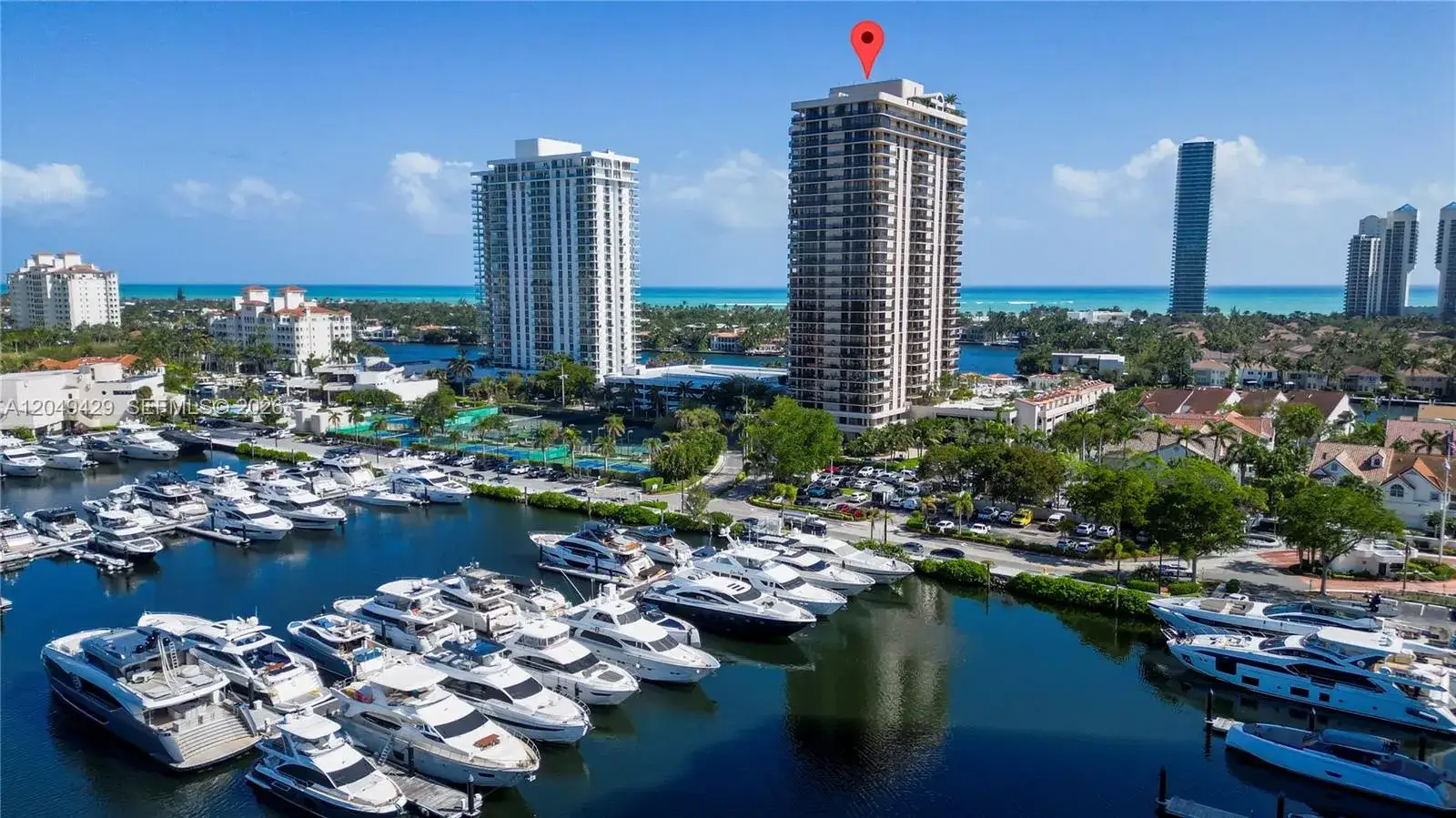 2 bedroom 2 bath Residential for sale at 19667 Turnberry Way # 19K, Aventura FL 33180
