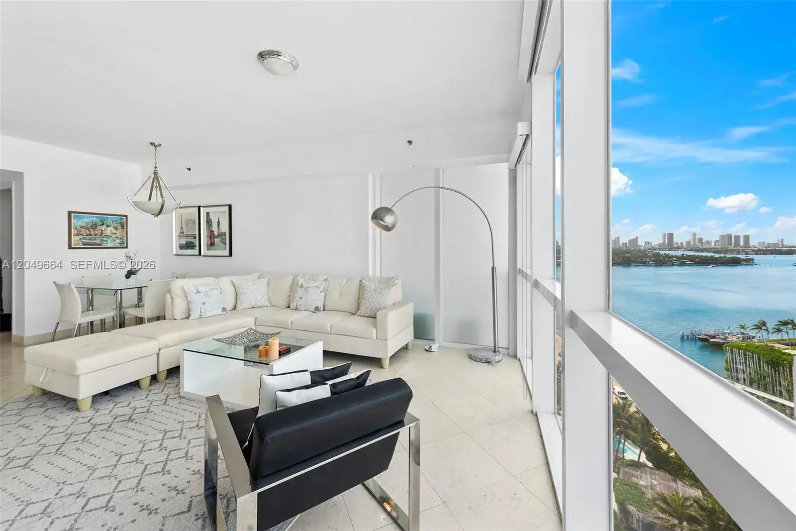 1 bedroom 1 bath Residential Lease for rent at 450 Alton Rd # 1708, Miami Beach FL 33139
