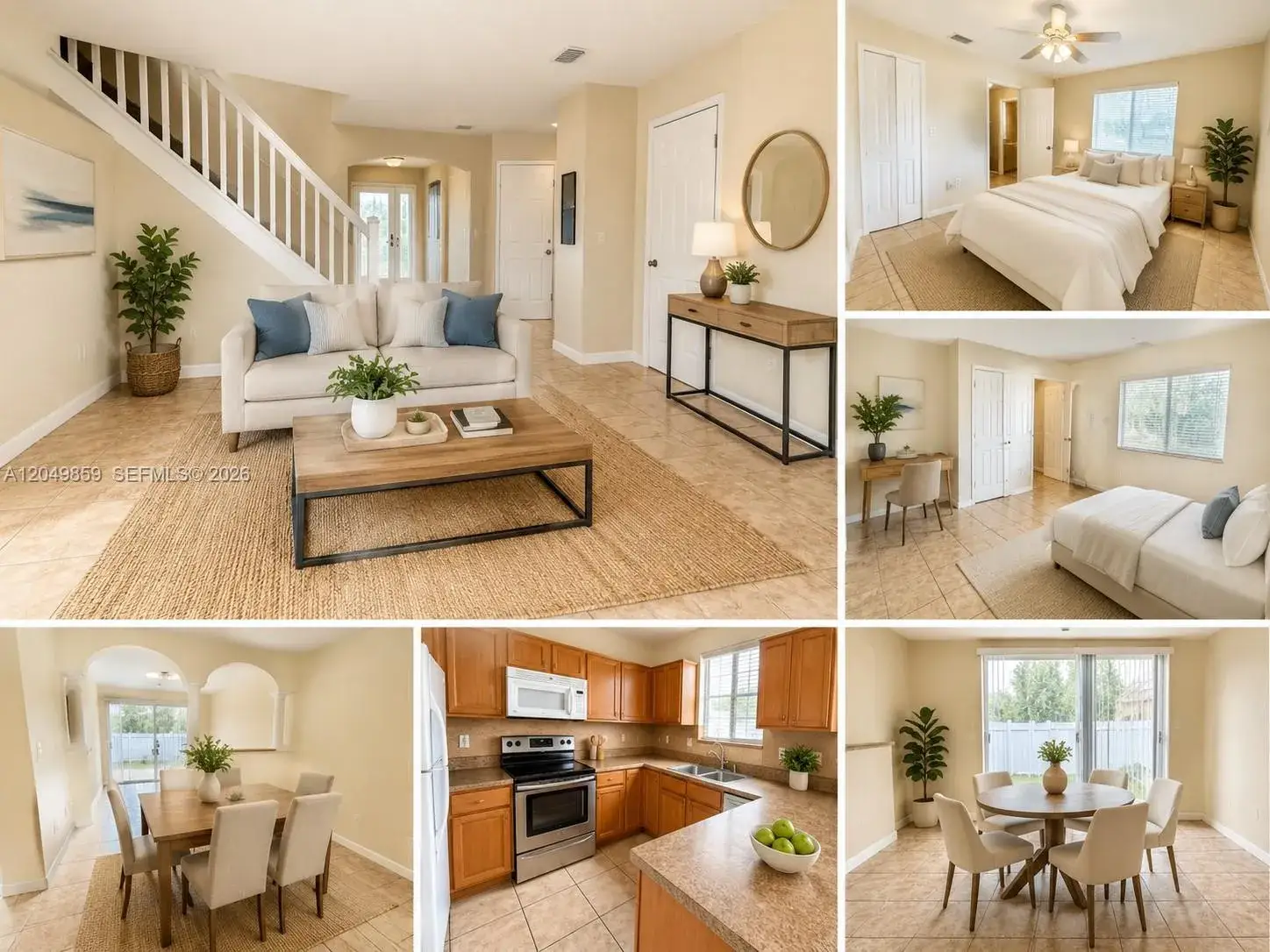 3 bedroom 2 bath Residential Lease for rent at 1413 SE 27th Ct # 7, Homestead FL 33035