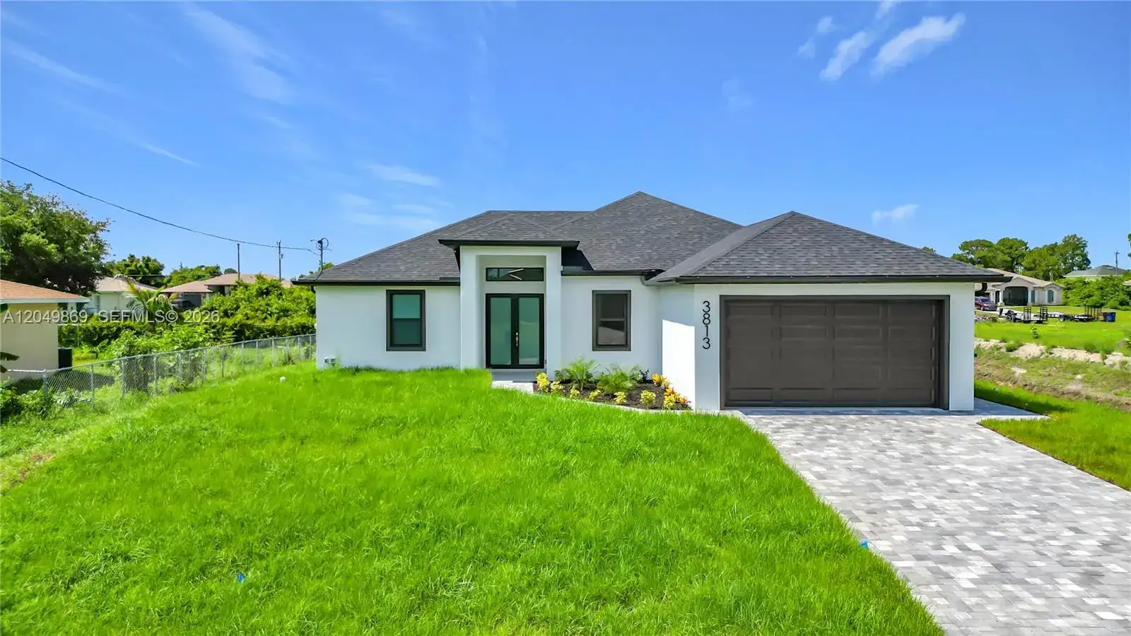 3 bedroom 2 bath Residential for sale at 3813 SW 26TH Street, Lehigh Acres FL 33976