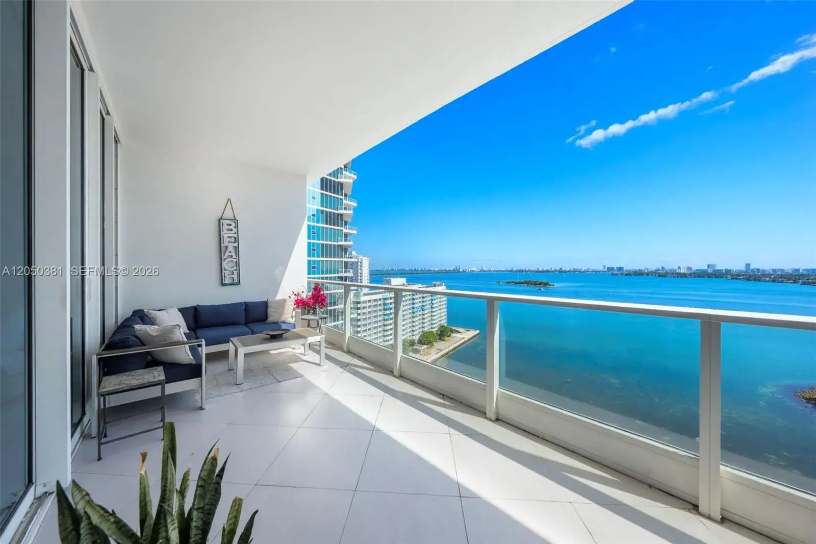 2 bedroom 2 bath Residential Lease for rent at 2020 N Bayshore Dr # 1908, Miami FL 33137