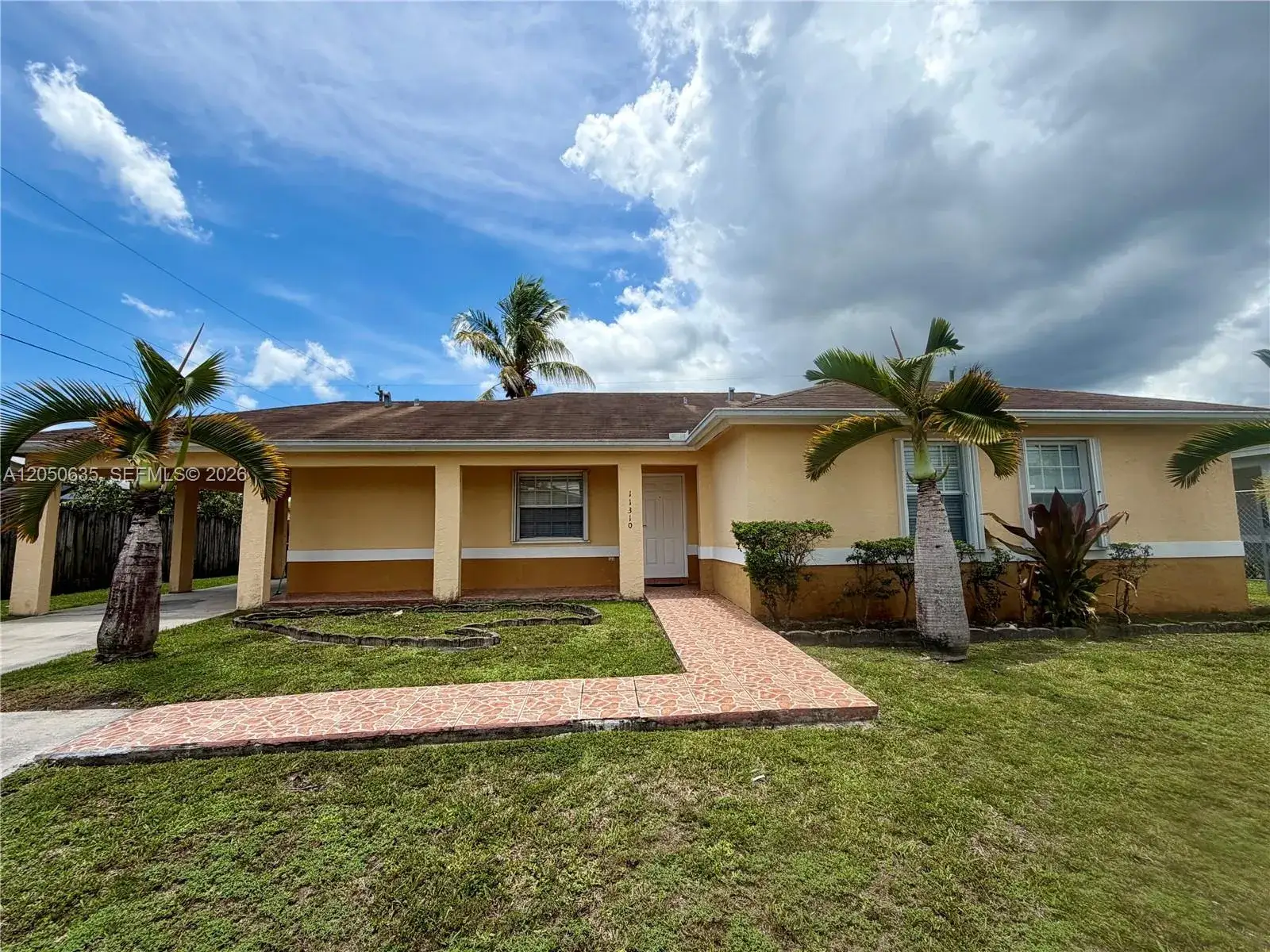 4 bedroom 2 bath Residential Lease for rent at 11310 Booker T Washington, Miami FL 33176
