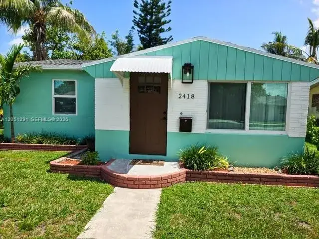 3 bedroom 2 bath Residential for sale at 2418 Scott St, Hollywood FL 33020
