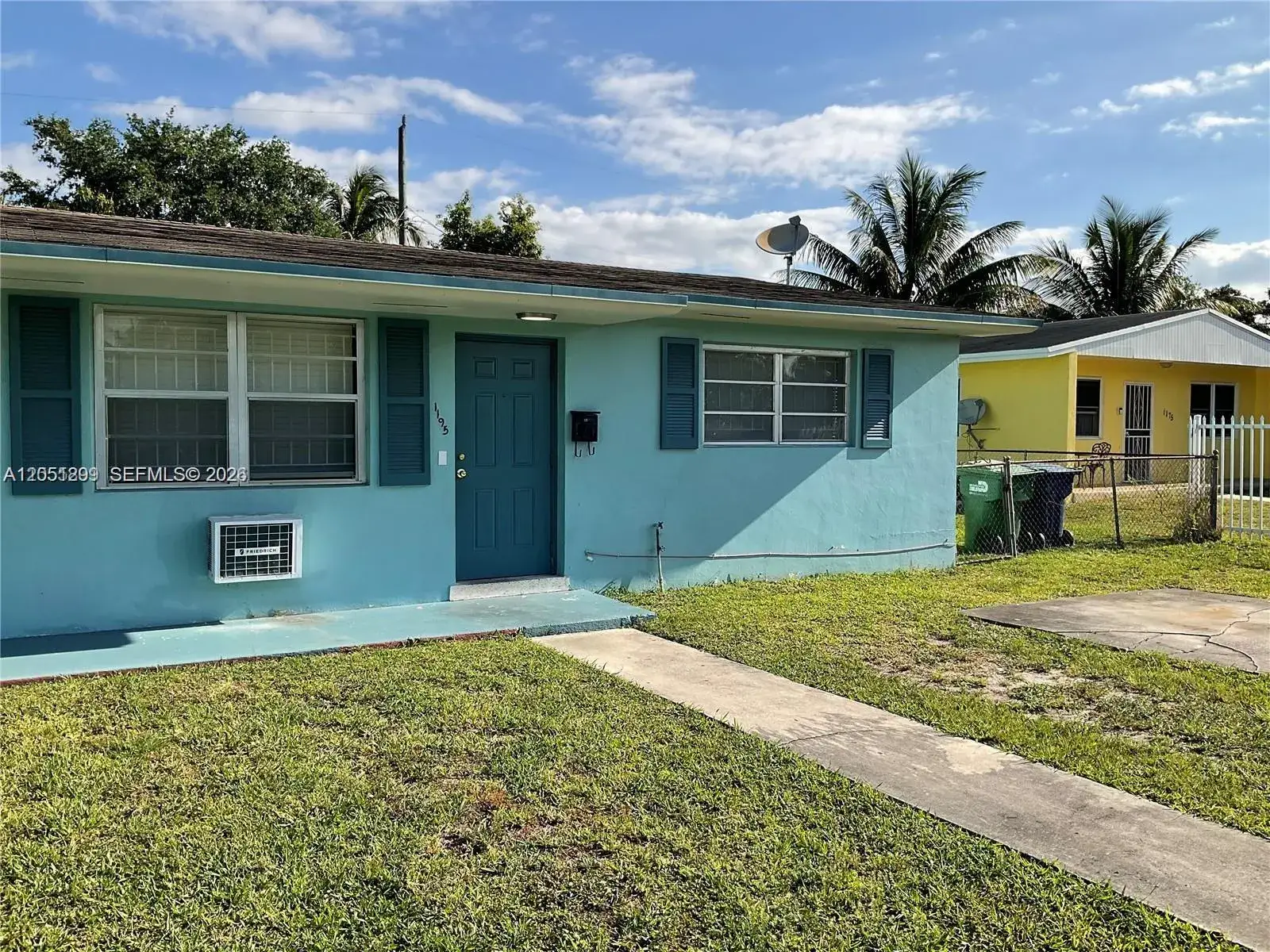 2 bedroom 1 bath Residential Lease for rent at 1195 NW 100th Ter # 1, Miami FL 33150