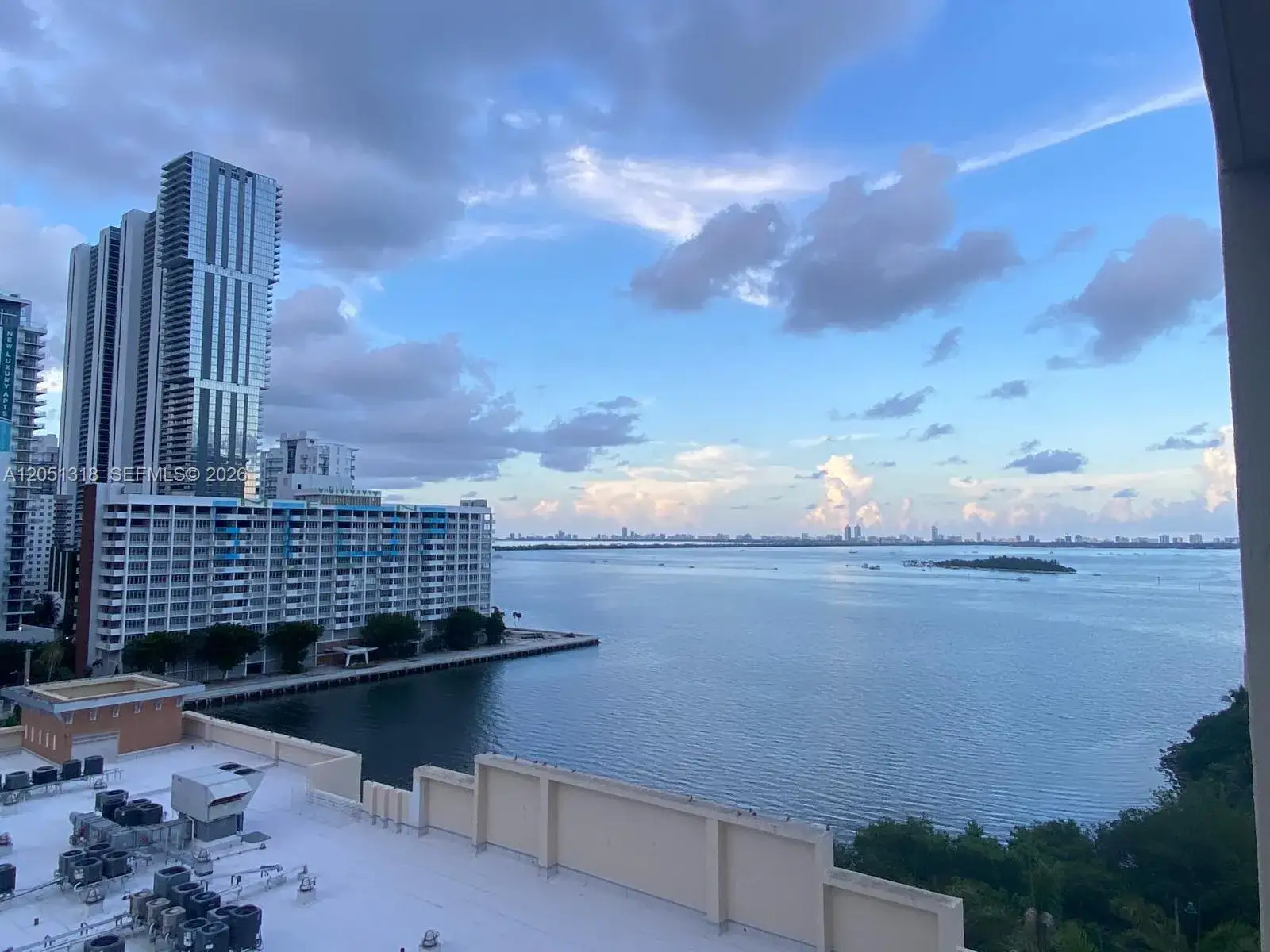 2 bedroom 1 bath Residential Lease for rent at 2000 N Bayshore Dr # 1107, Miami FL 33137