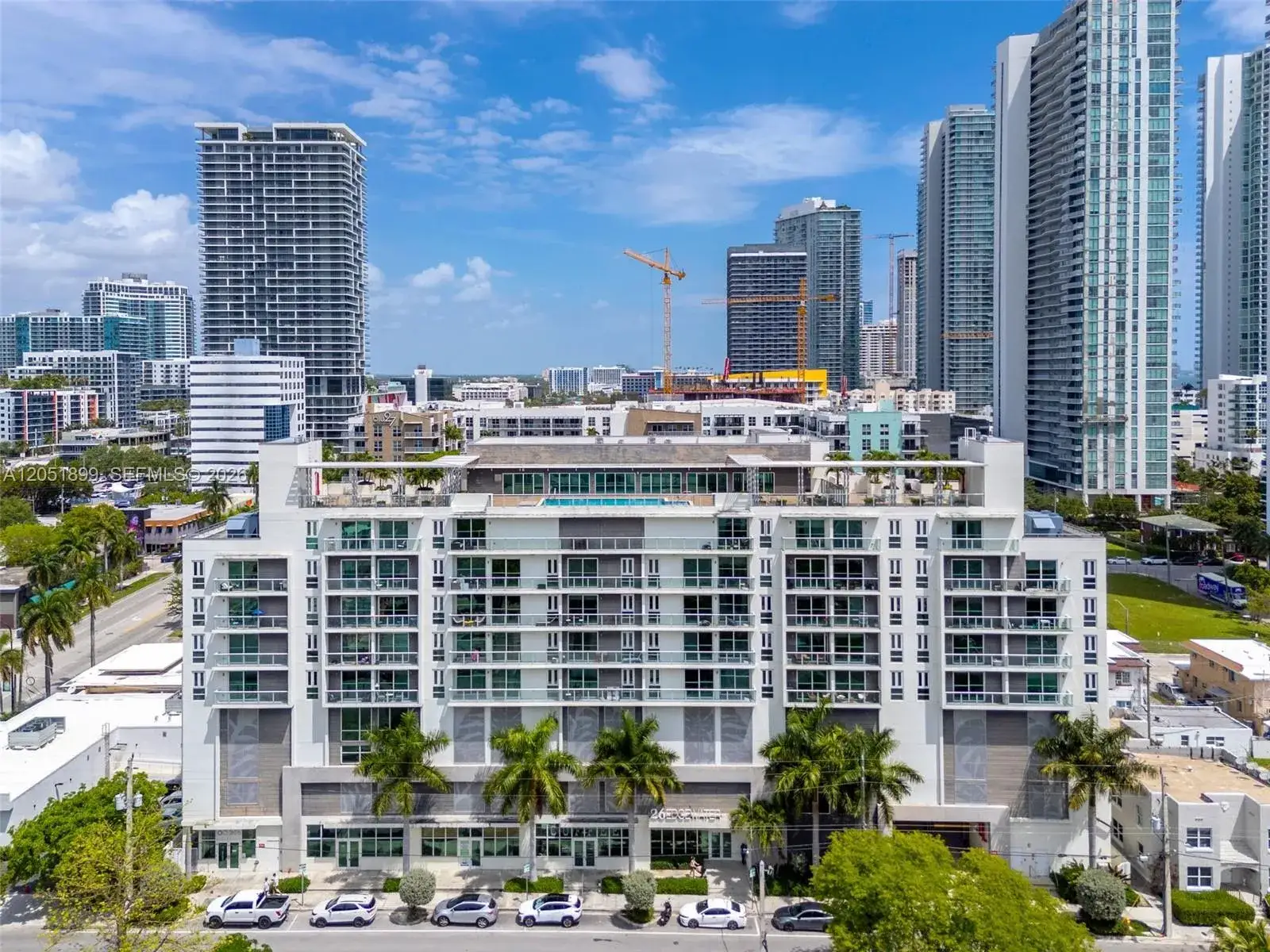 1 bedroom 1 bath Residential Lease for rent at 321 NE 26th St # 709, Miami FL 33137