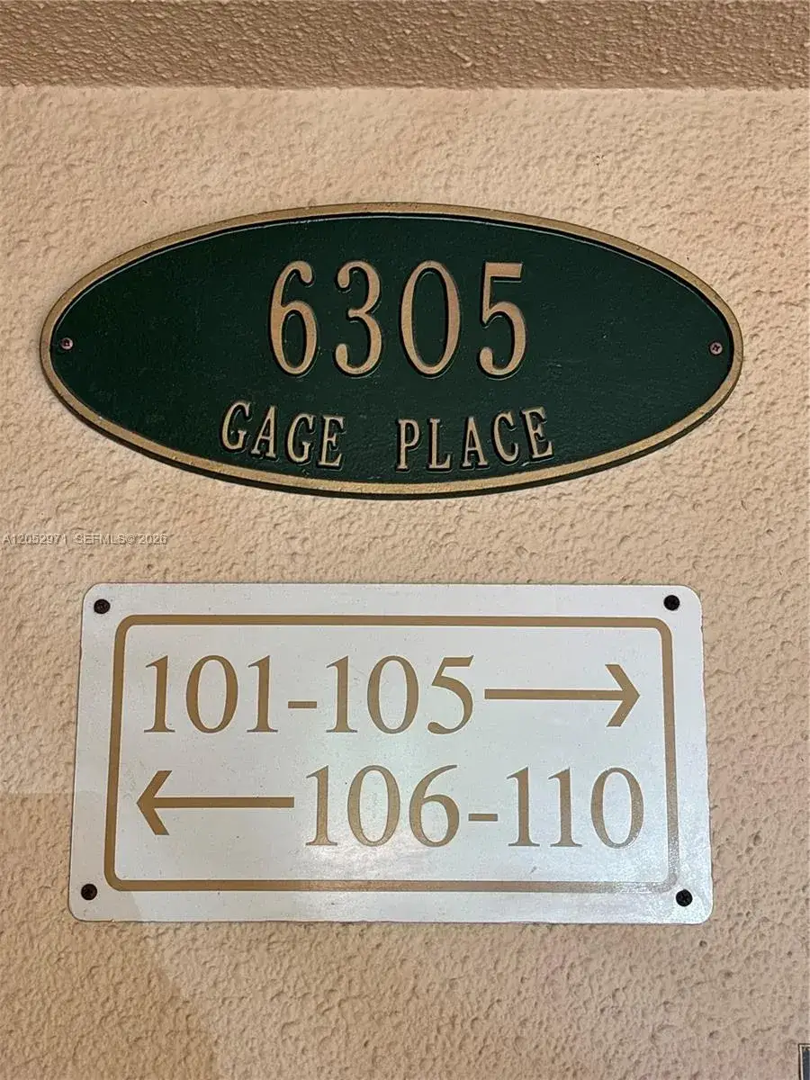 2 bedroom 2 bath Residential Lease for rent at 6305 Gage Pl # 309A, Miami Lakes FL 33014