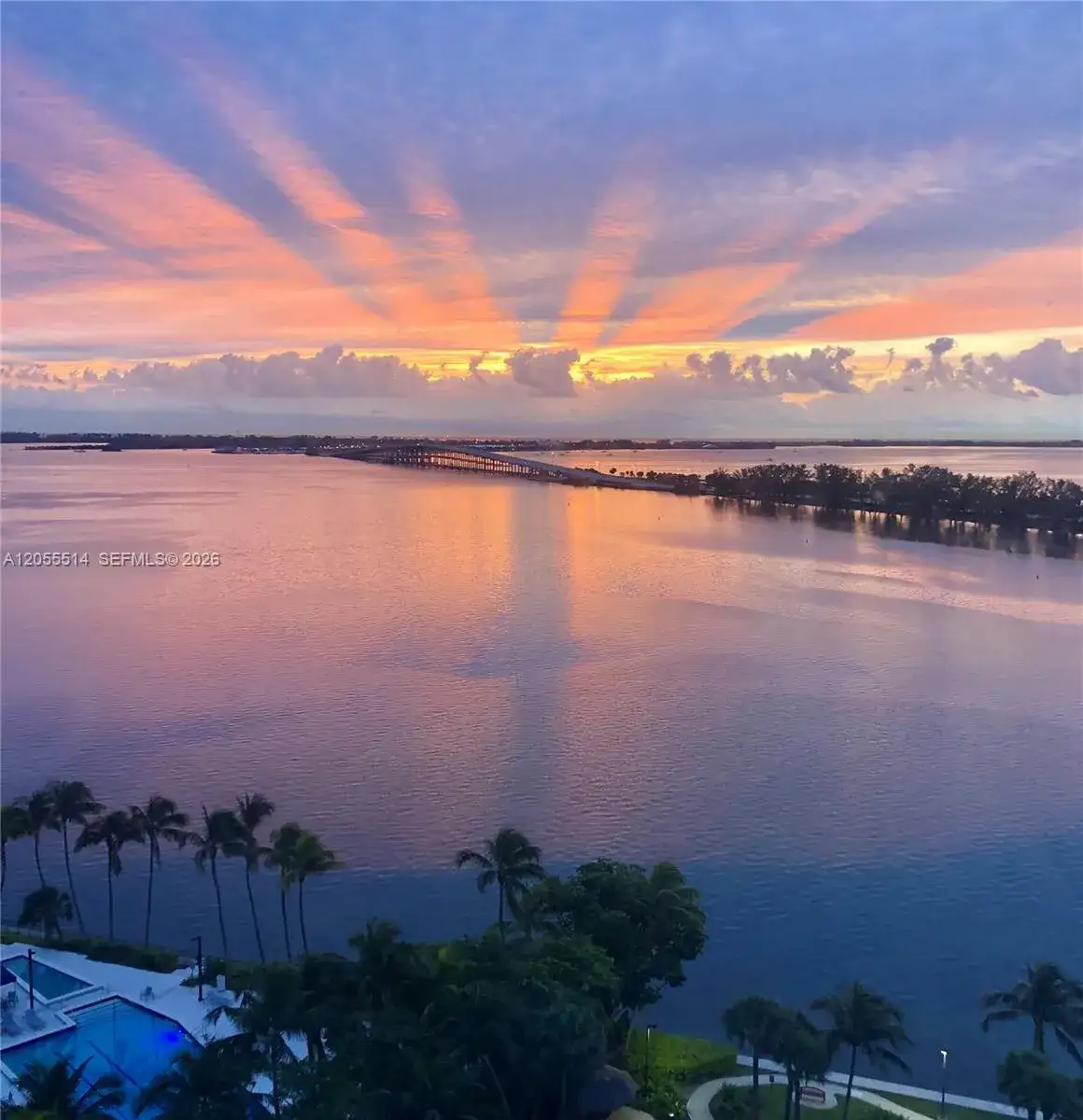 2 bedroom 2 bath Residential Lease for rent at 2451 Brickell Ave # 21E, Miami FL 33129