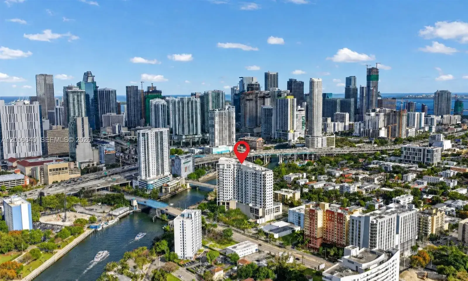 1 bedroom 1 bath Residential Lease for rent at 10 SW South River Dr # 708, Miami FL 33130