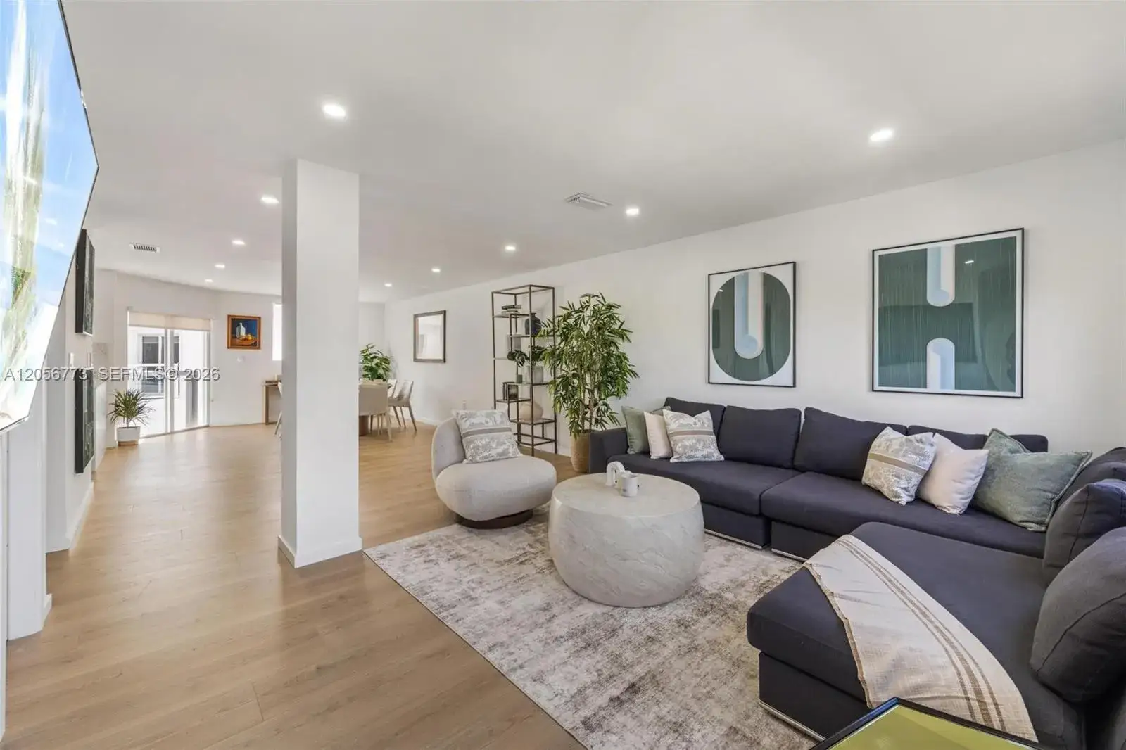 3 bedroom 4 bath Residential Lease for rent at 1975 Calais Dr # 7, Miami Beach FL 33141