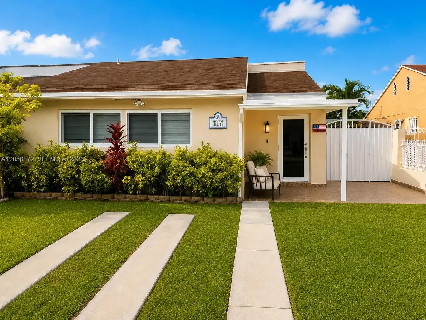 3 bedroom 2 bath Residential Lease for rent at 617 SW 96th Ct # 1, Miami FL 33174