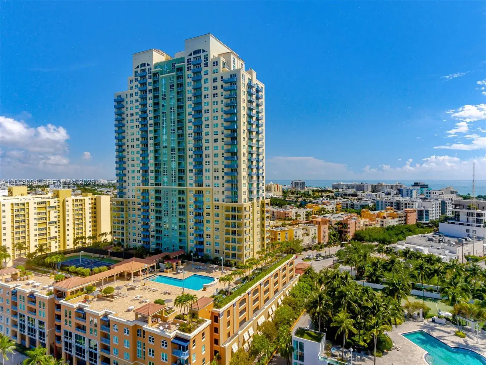 2 bedroom 2 bath Residential Lease for rent at 90 Alton Rd # 1409, Miami Beach FL 33139