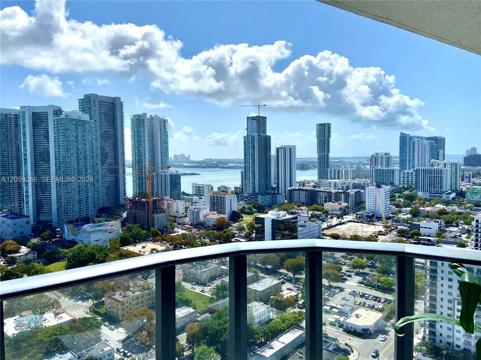 1 bedroom 2 bath Residential Lease for rent at 121 NE 34th St # 3105, Miami FL 33137