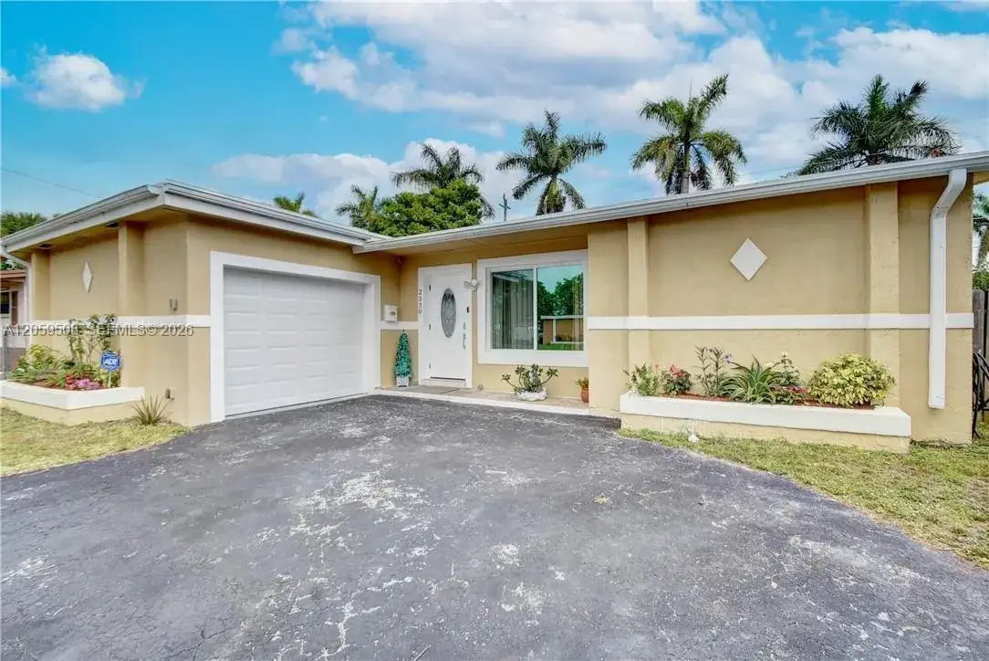 3 bedroom 2 bath Residential Lease for rent at 2330 NW 81st Ave, Sunrise FL 33322