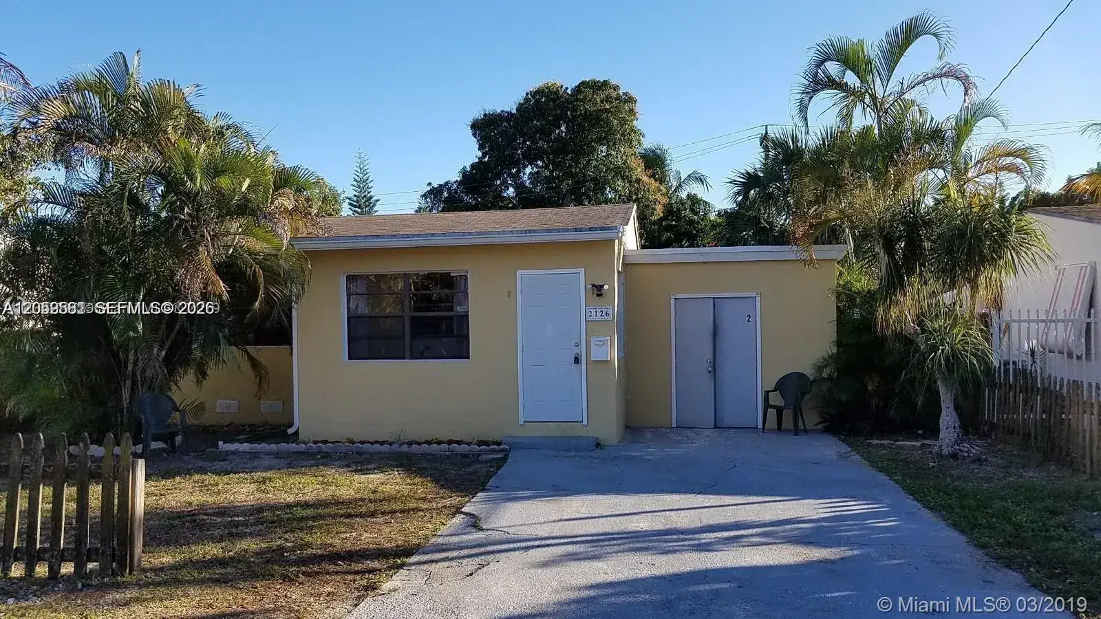 2 bedroom 1 bath Residential for sale at 2126 Arthur St, Hollywood FL 33020