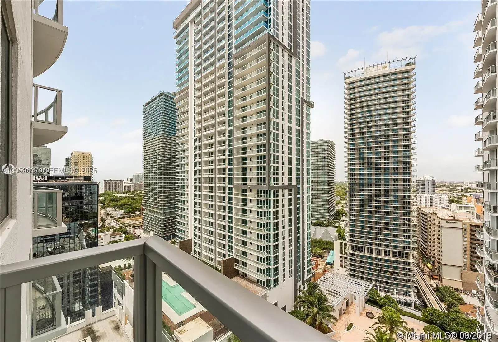 1 bedroom 1 bath Residential Lease for rent at 1060 Brickell Avenue # 2315, Miami FL 33131