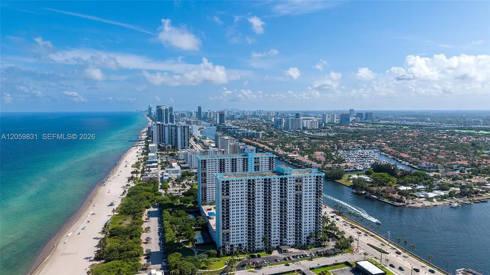 2 bedroom 2 bath Residential for sale at 1201 S Ocean Drive # 1703N, Hollywood FL 33019