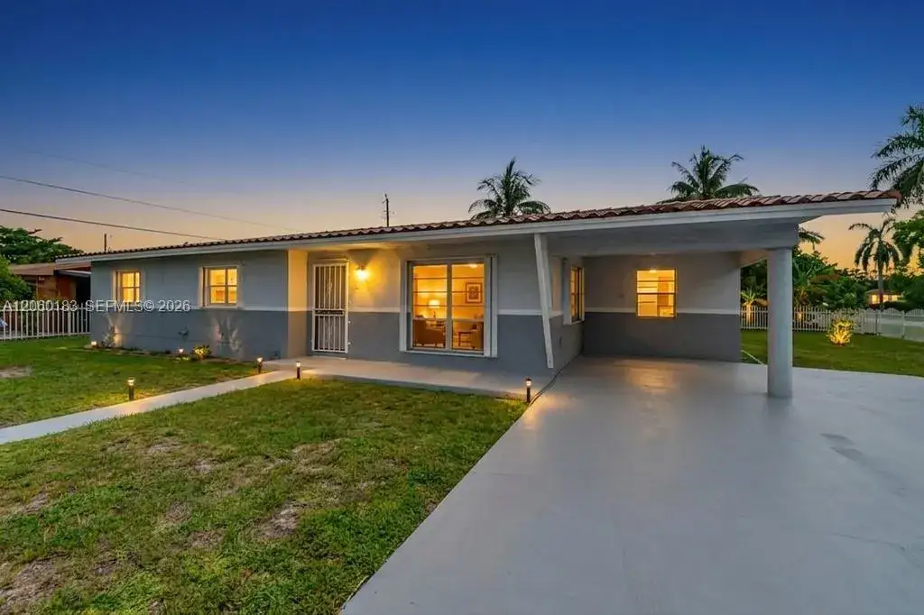 3 bedroom 2 bath Residential for sale at 17430 NW 37th Ct, Miami Gardens FL 33055