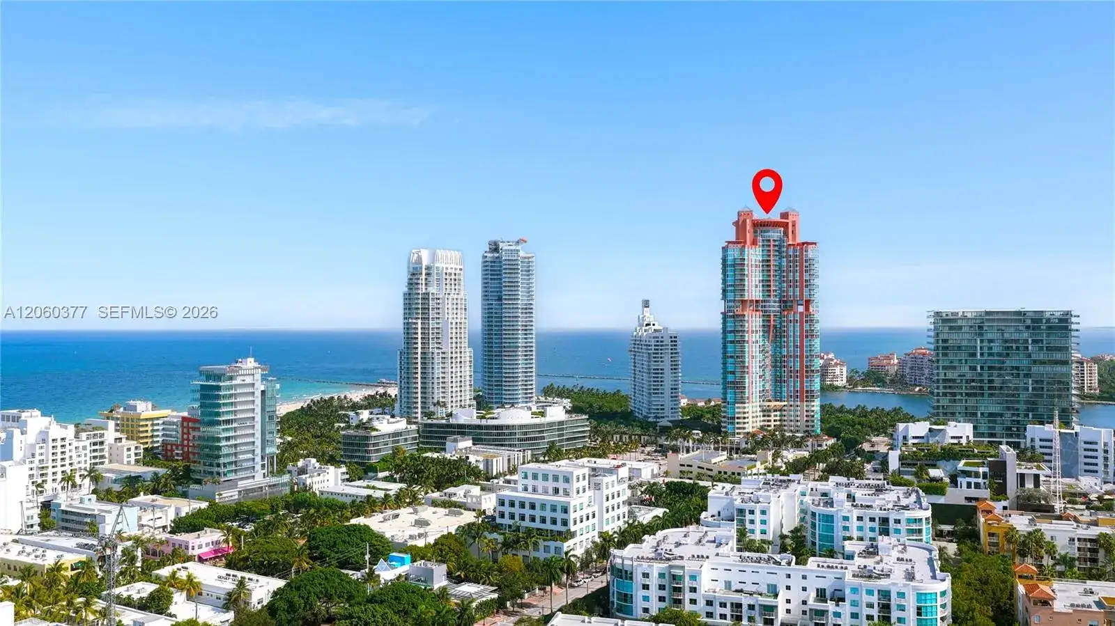 2 bedroom 2 bath Residential for sale at 300 S Pointe Dr # 2104, Miami Beach FL 33139