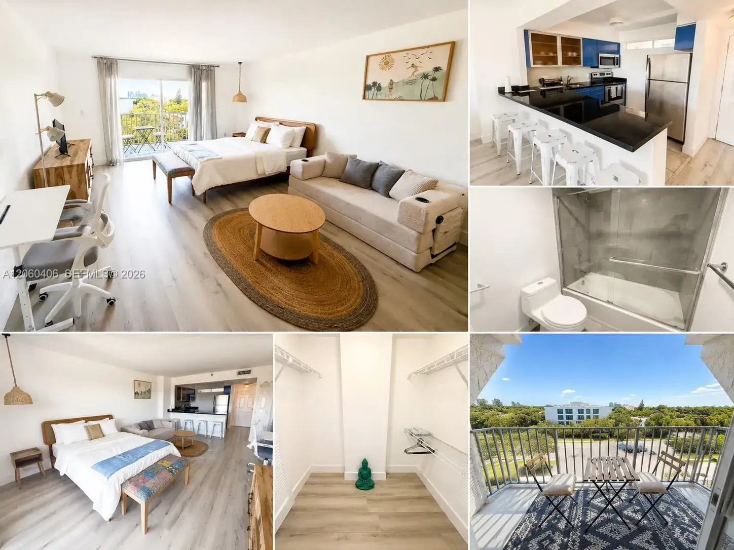 1 bath Residential Lease for rent at 650 NE 64 ST # G506, Miami FL 33138