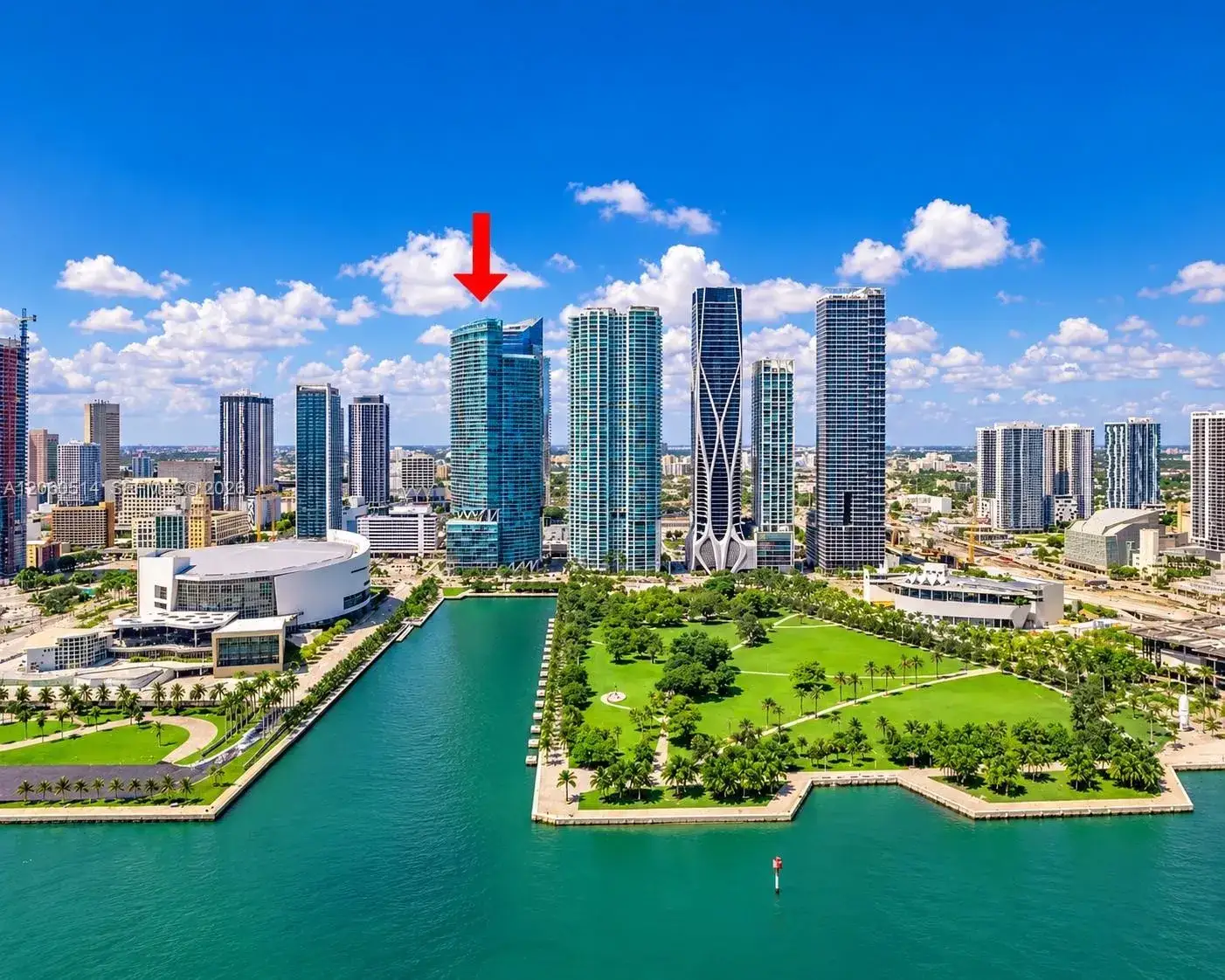 1 bedroom 1 bath Residential Lease for rent at 888 Biscayne Blvd # 4106, Miami FL 33132