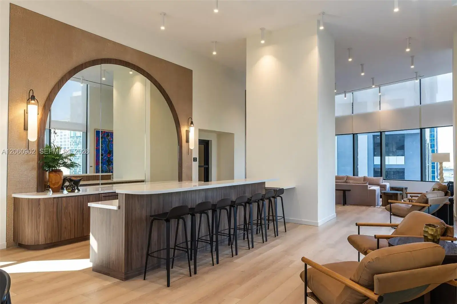 1 bedroom 1 bath Residential Lease for rent at 225 N Miami Ave # 2904, Miami FL 33128