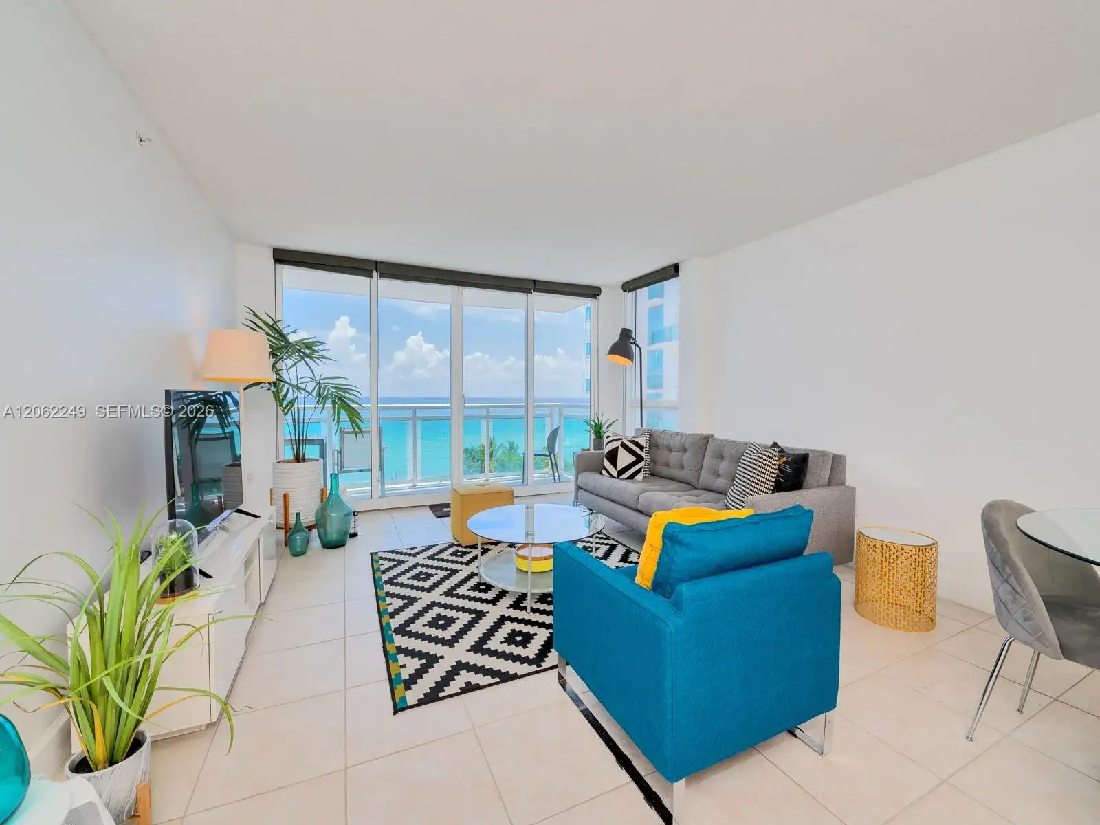 2 bedroom 2 bath Residential Lease for rent at 6917 Collins Ave # 815, Miami Beach FL 33141