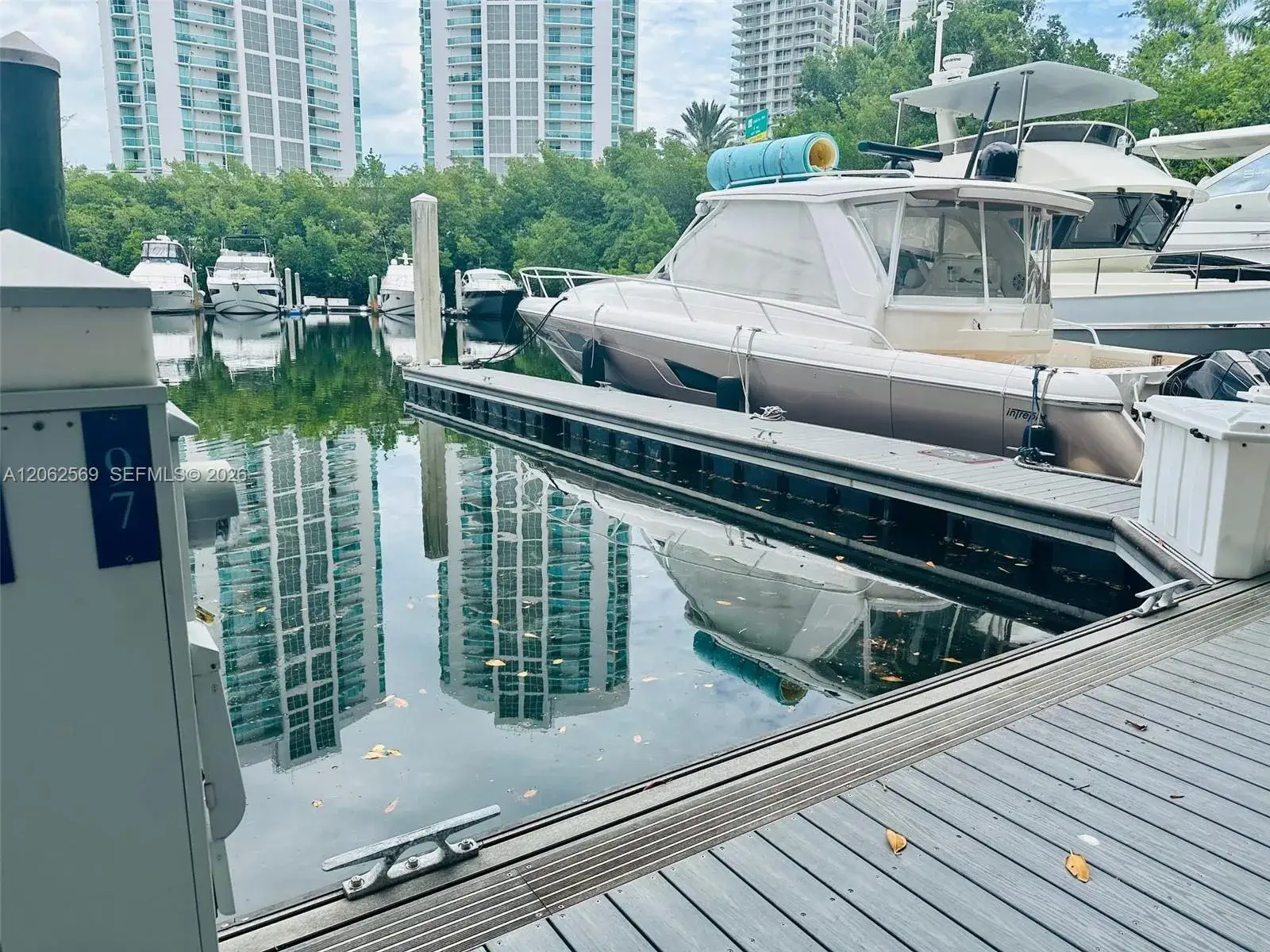 Land/Boat Docks for sale at 3575 Mystic Pointe Dr SLIP 97, Aventura FL 33180