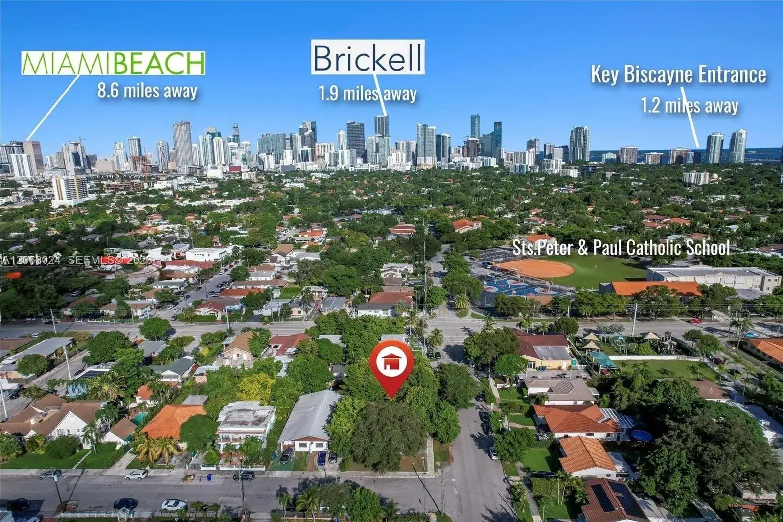 2 bedroom 2 bath Residential for sale at 1233 SW 13TH ST, Miami FL 33145
