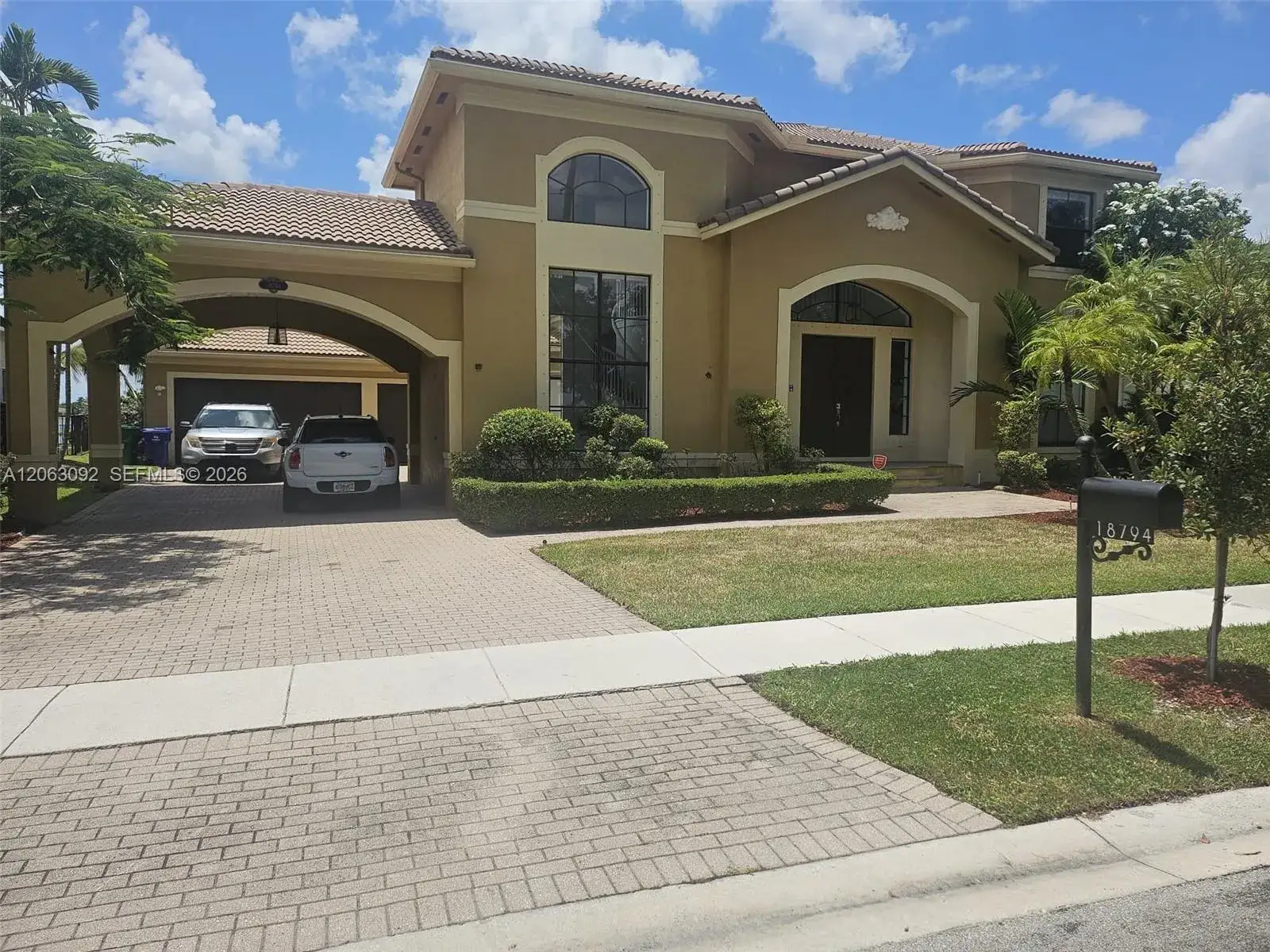 5 bedroom 4 bath Residential Lease for rent at 18794 SW 17th Ct, Miramar FL 33029