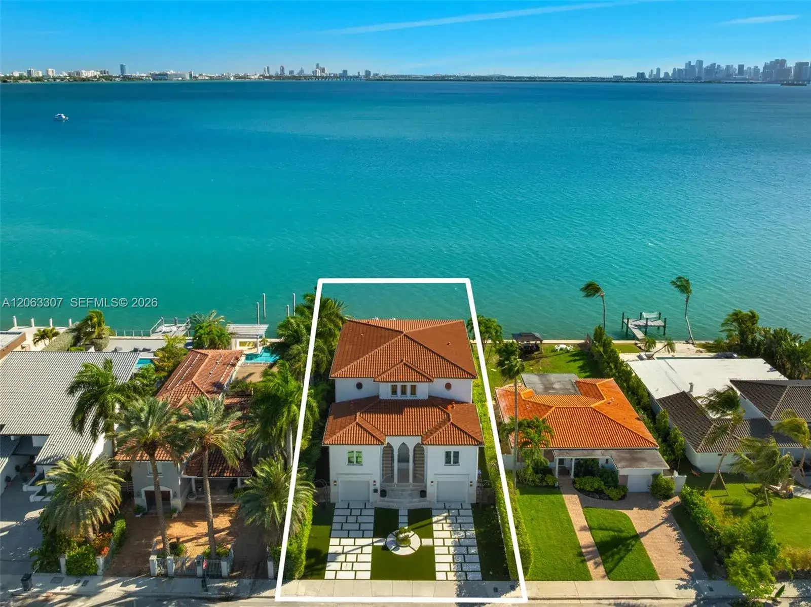 6 bedroom 6 bath Residential for sale at 1460 S Treasure Dr, North Bay Village FL 33141