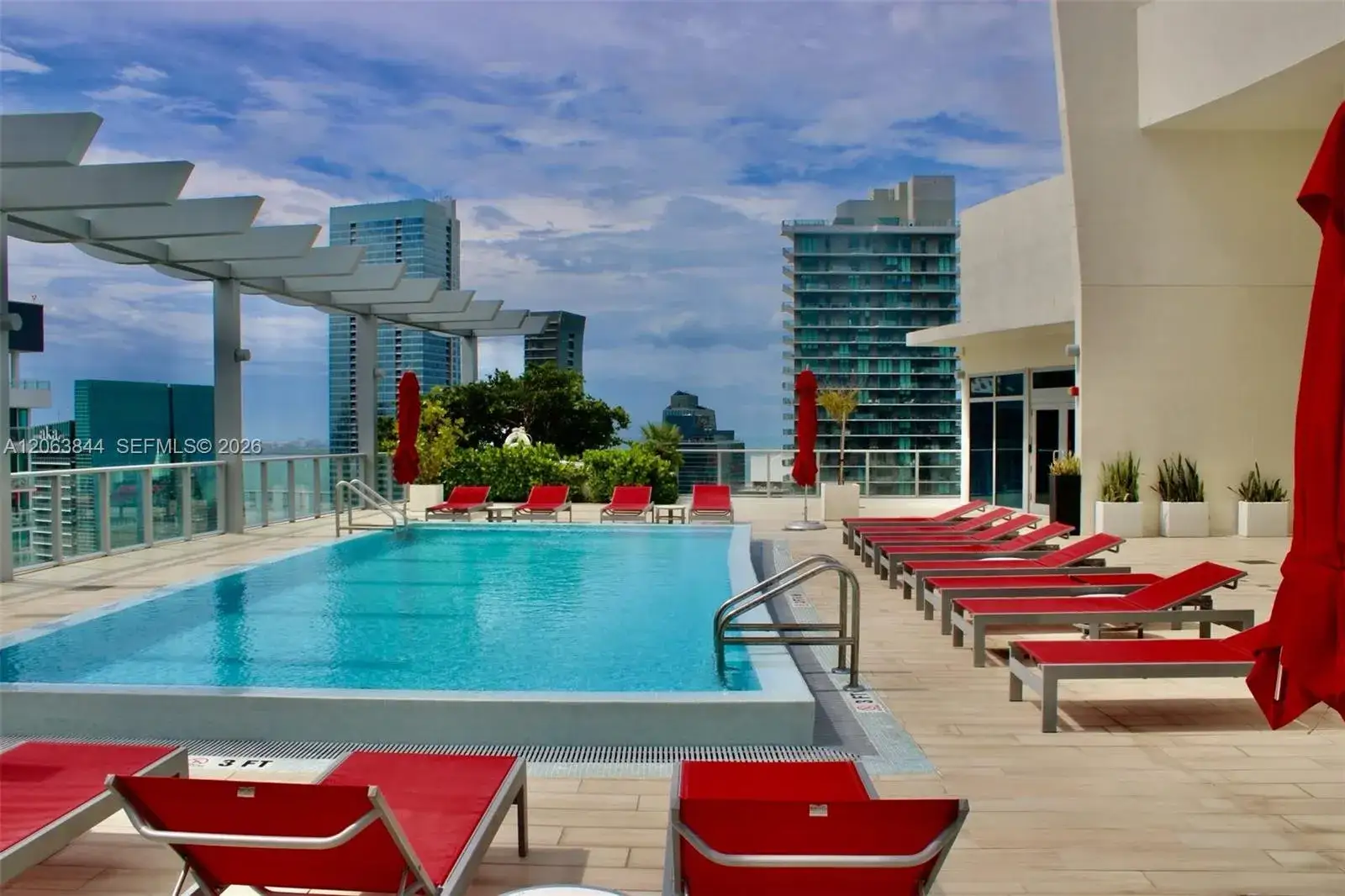2 bedroom 2 bath Residential Lease for rent at 1100 S Miami Ave # 4004, Miami FL 33130