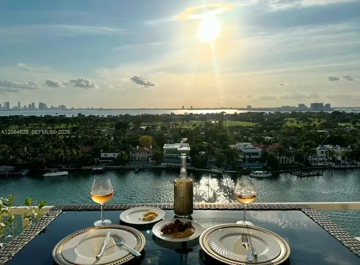 2 bedroom 2 bath Residential Lease for rent at 5600 Collins Ave # 15S, Miami Beach FL 33140