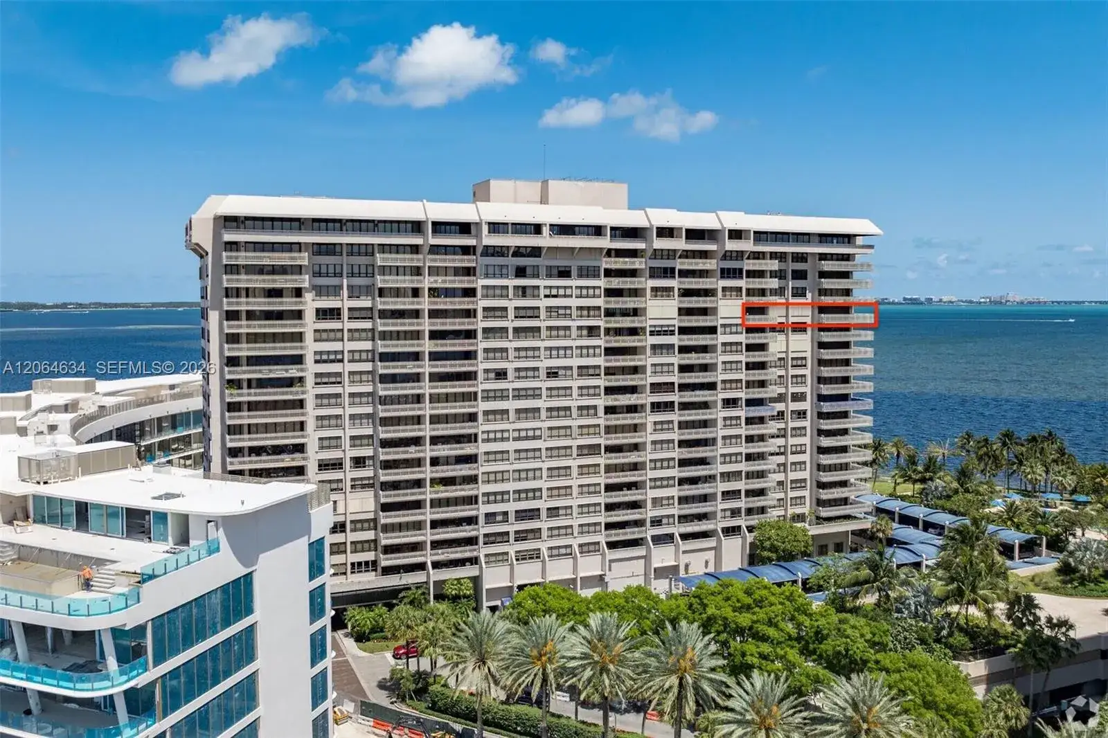 3 bedroom 2 bath Residential for sale at 3 Grove Isle Dr # C1402, Miami FL 33133